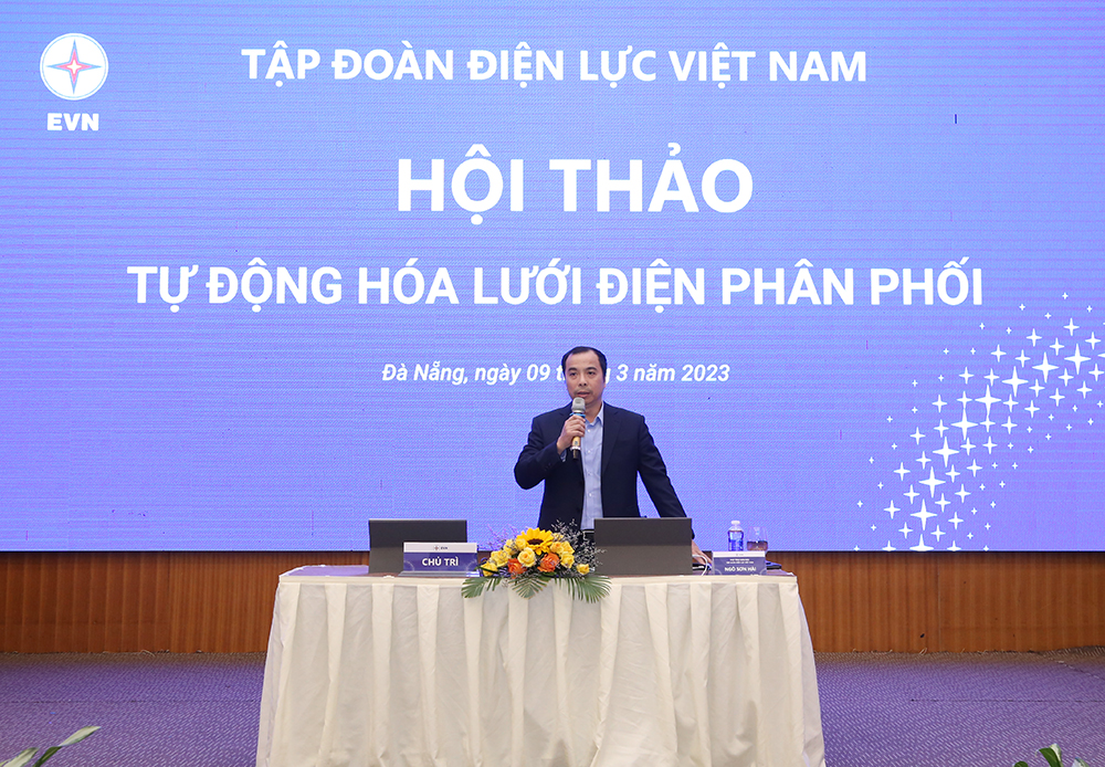 Phó Tổng giám đốc EVN Ngô Sơn Hải chủ trì hội thảo